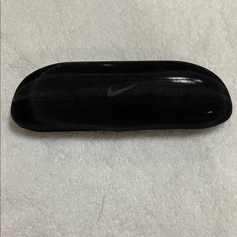 Nike Textured Glossy Black Eyewear Case